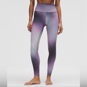 lululemon athletica Purple Gradient High-Rise Leggings